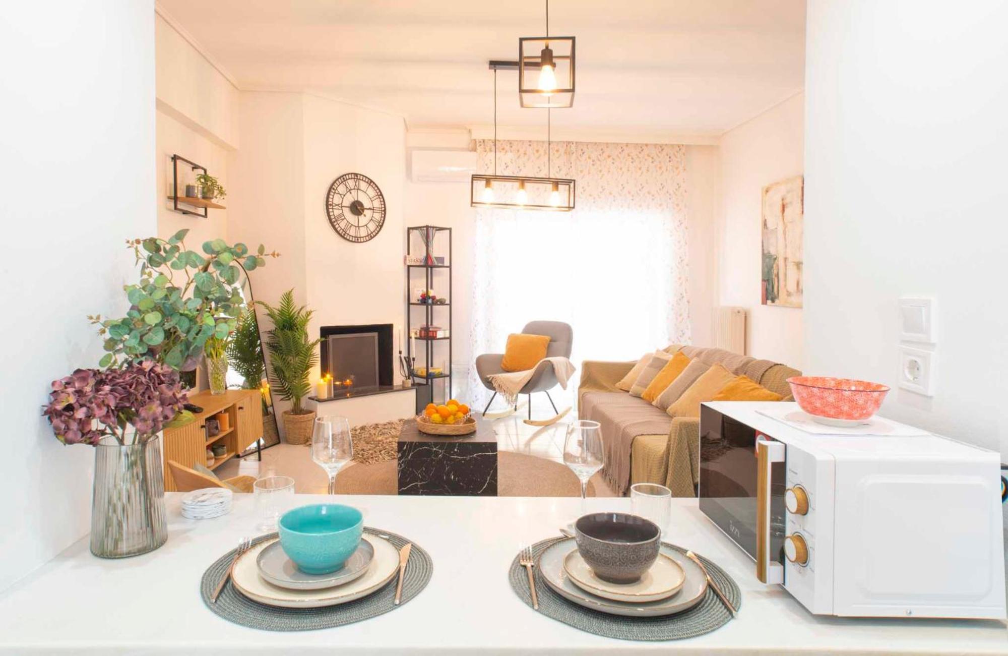 Top Floor Apartment In Халкида Экстерьер фото